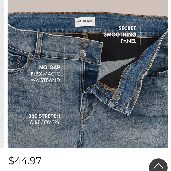 Lane Bryant high rise boot cut jeans - Picture 2 of 6